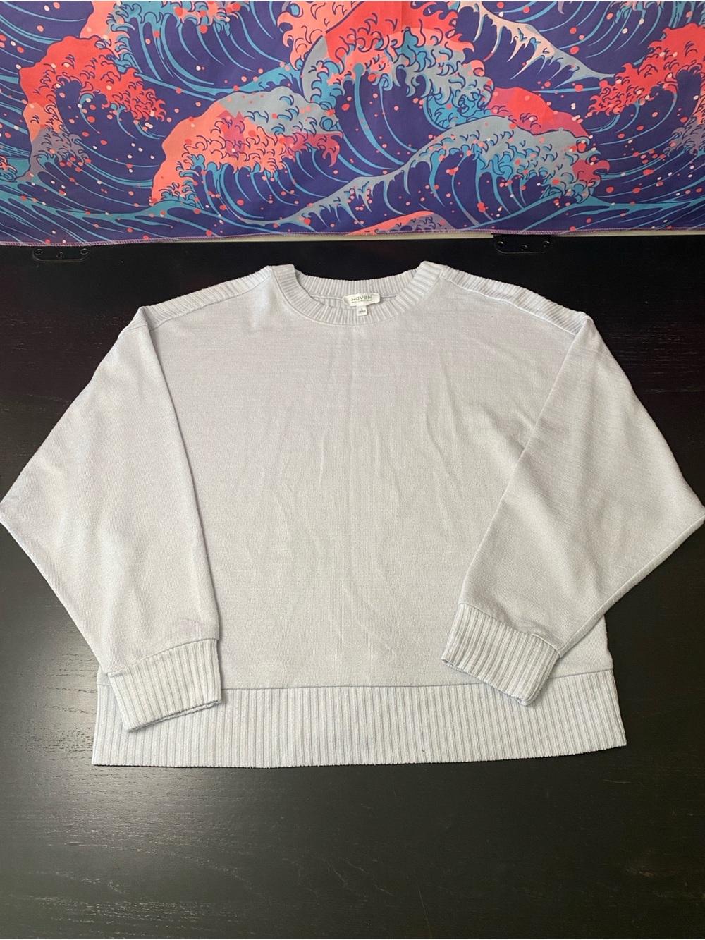 Have Men’s Light Gray Crewneck Sweater - Soft Knit